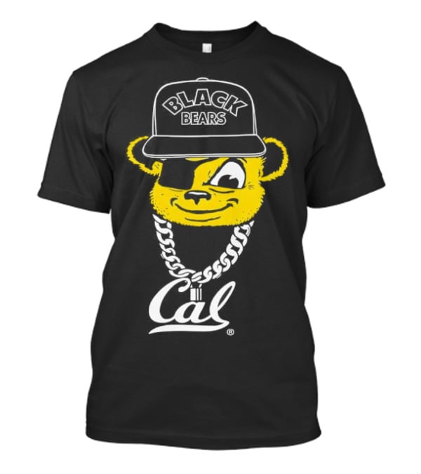 Black Bear Berkeley Cal Baseball T-Shirt
