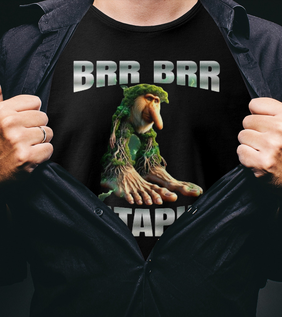 Brr Brr Patapim Tree Creature Fantasy Greenery T-Shirt