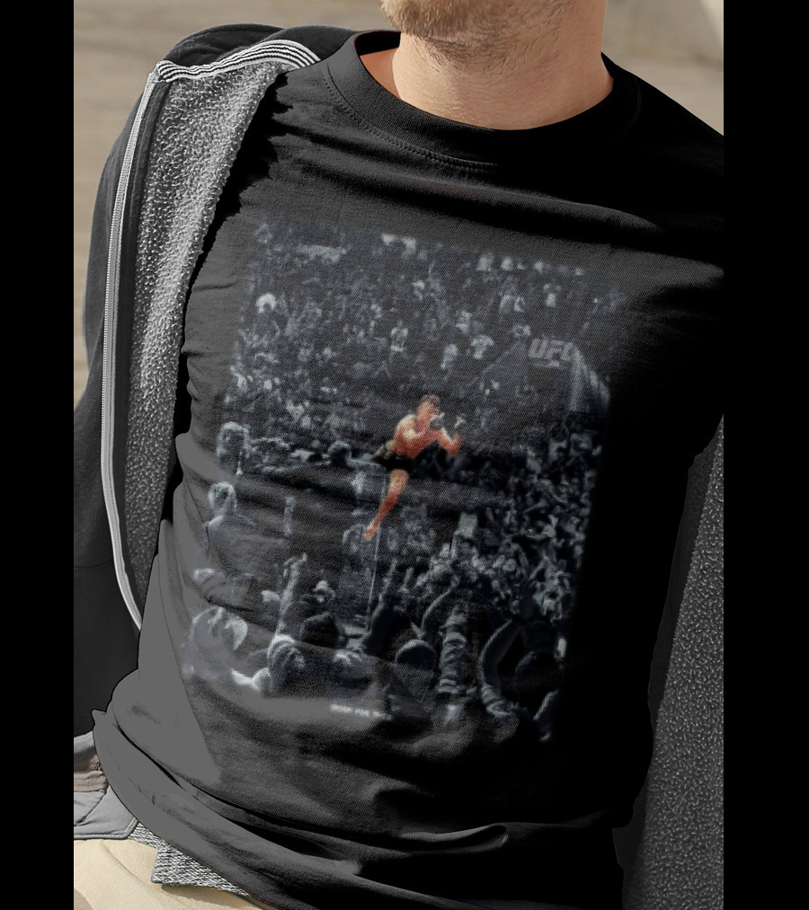Diego Lopes UFC Jumping Crowd Celebration Wrong Tree T-Shirt