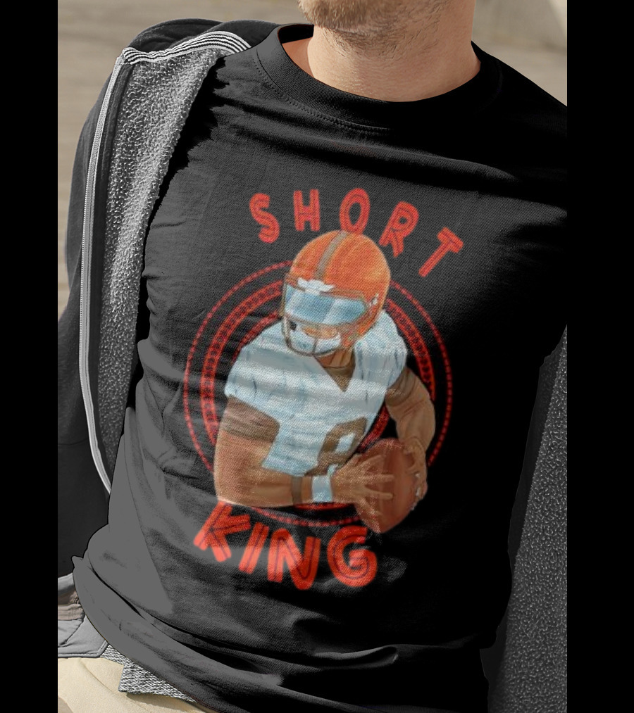 Cleveland Browns Short King Football Player Fan Favorite T-Shirt