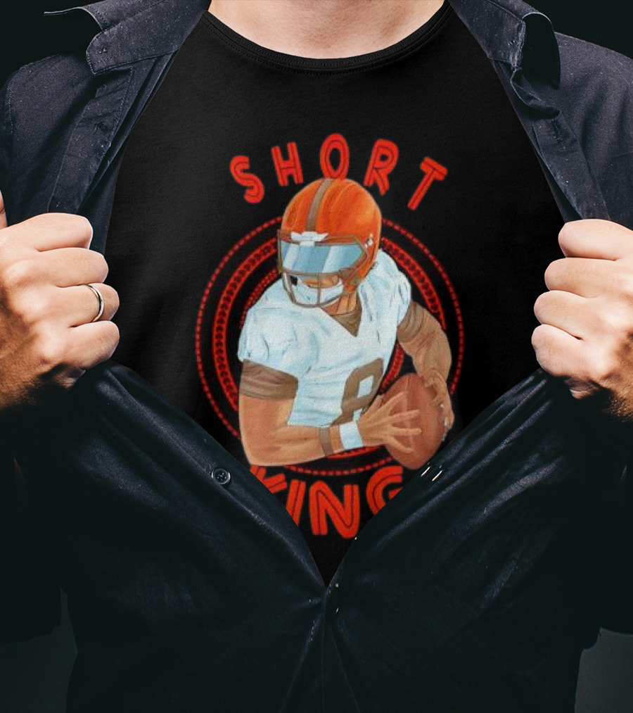 Cleveland Browns Short King Football Player Fan Favorite T-Shirt