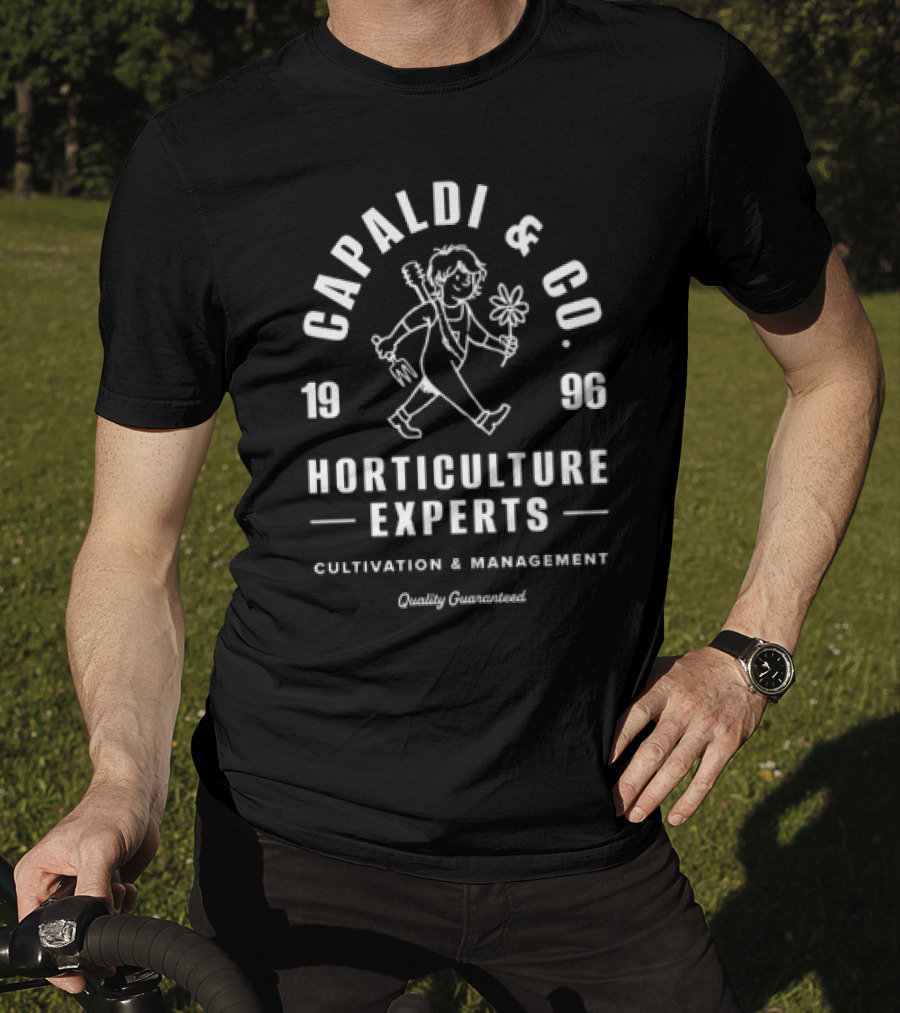 Capaldi And Co Horticulture Experts Cultivation And Management Retro 1996 Quality Guaranteed T-Shirt
