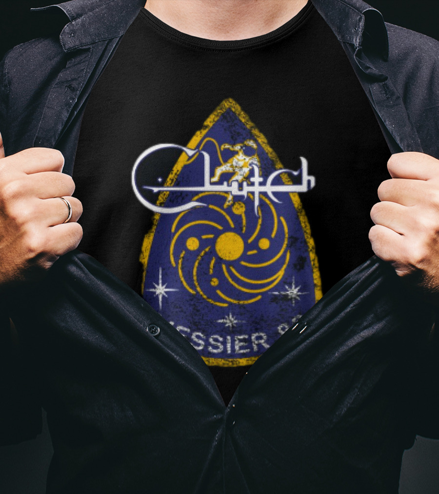 Clutch Messier 83 Cosmic Galaxy Patch Vintage Retro Badge T-Shirt