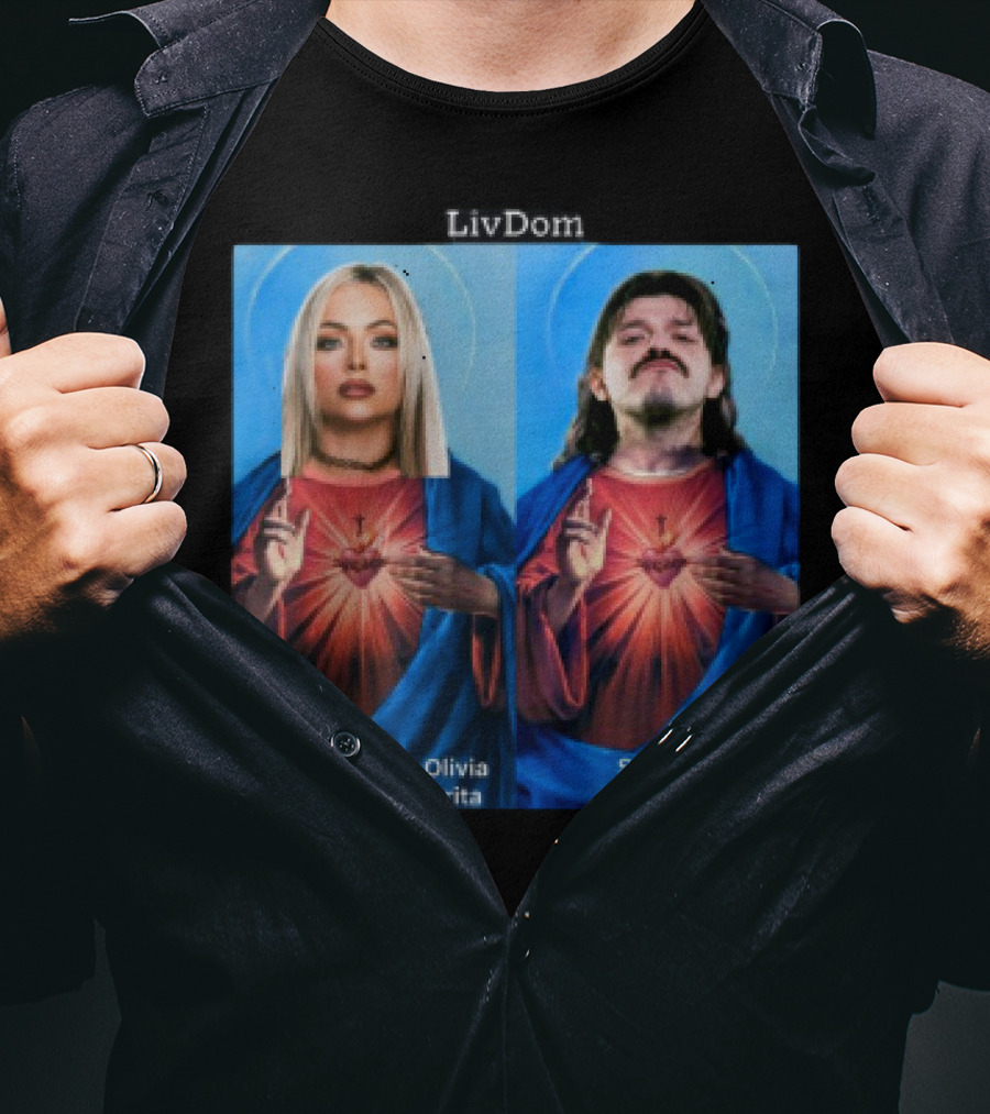 LivDom Santa Olivia La Guerita Santo Dominik Daddy Dom T-Shirt