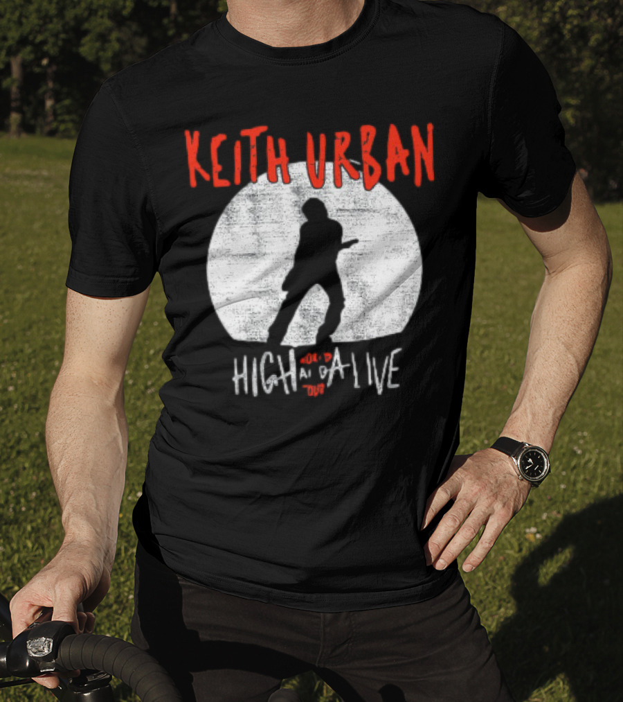 Keith Urban High And Alive World Tour 2023 T-Shirt