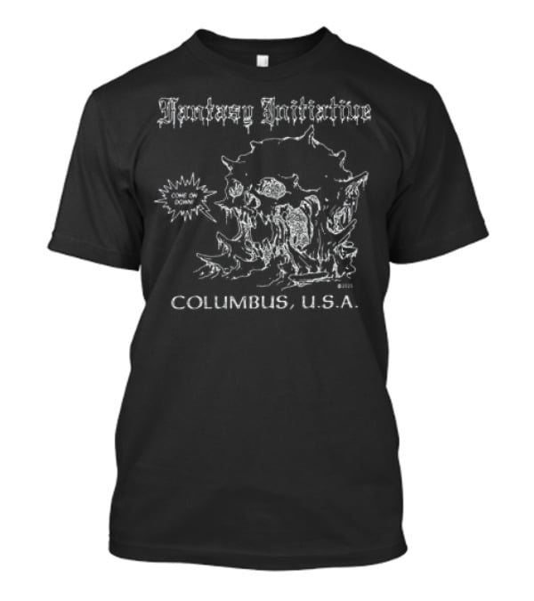Fantasy Initiative Cave October Columbus USA T-Shirt