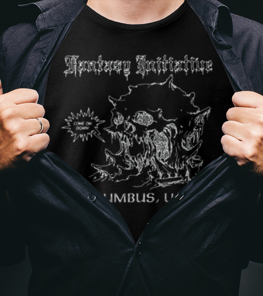 Fantasy Initiative Cave October Columbus USA T-Shirt
