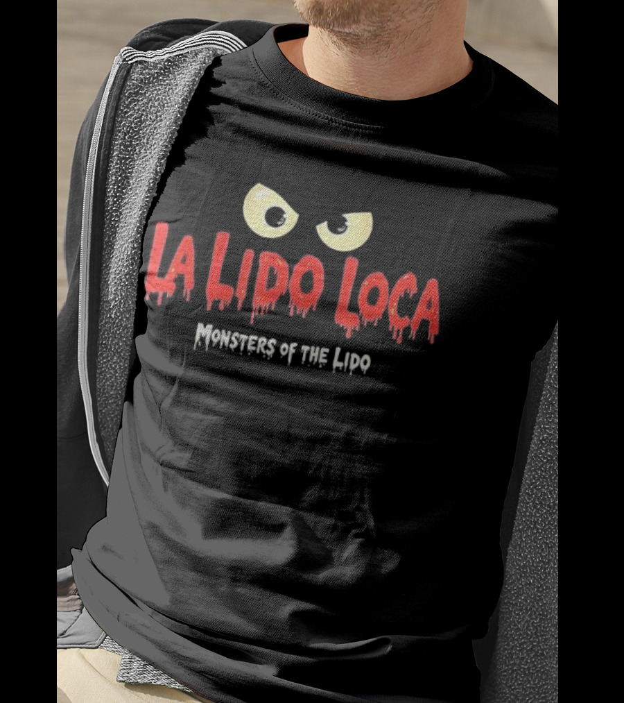 ```La Lido Loca Monsters Of The Lido Captain Kong``` T-Shirt