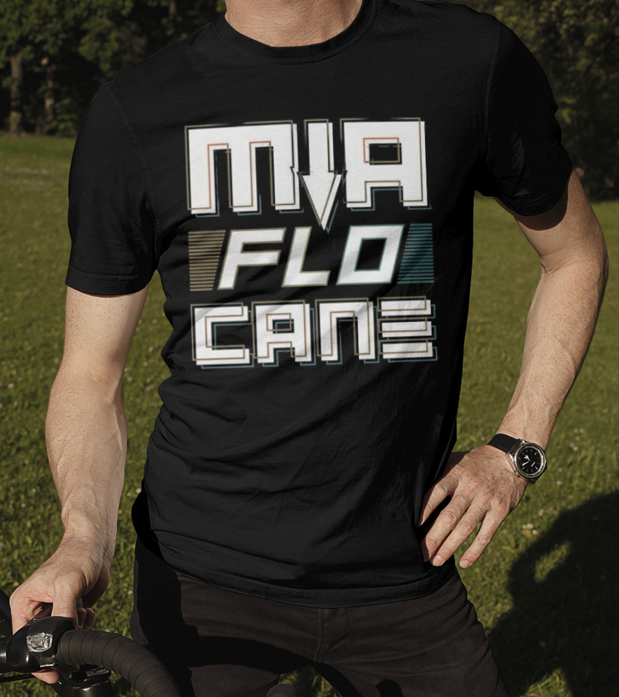 Miami Flo Cane Retro Neon Vibes T-Shirt