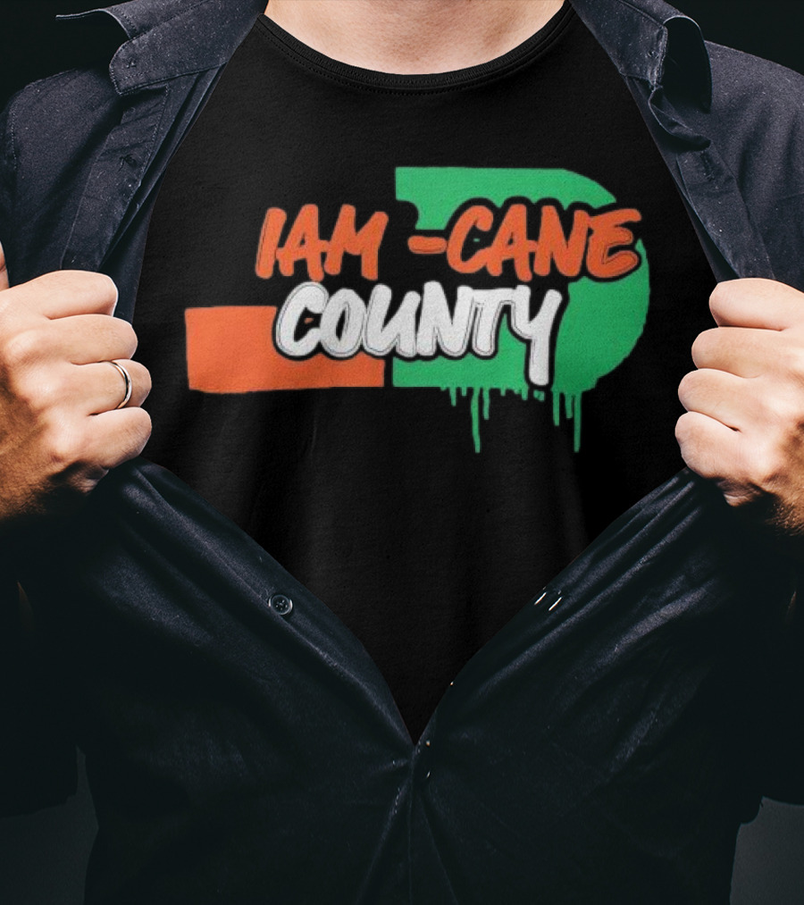 IAM-Cane County Miami Hurricanes T-Shirt