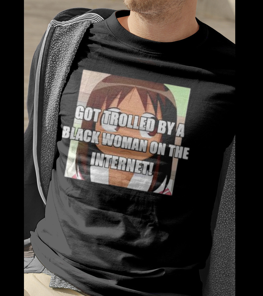 Azumanga Daioh Osaka Meme Got Trolled By A Black Woman On The Internet T-Shirt