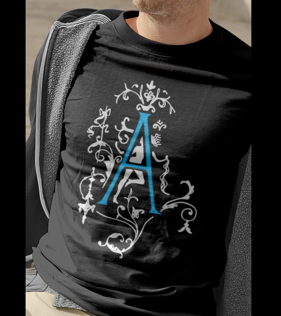 Addison Rae A Monogram With Floral Accents T-Shirt