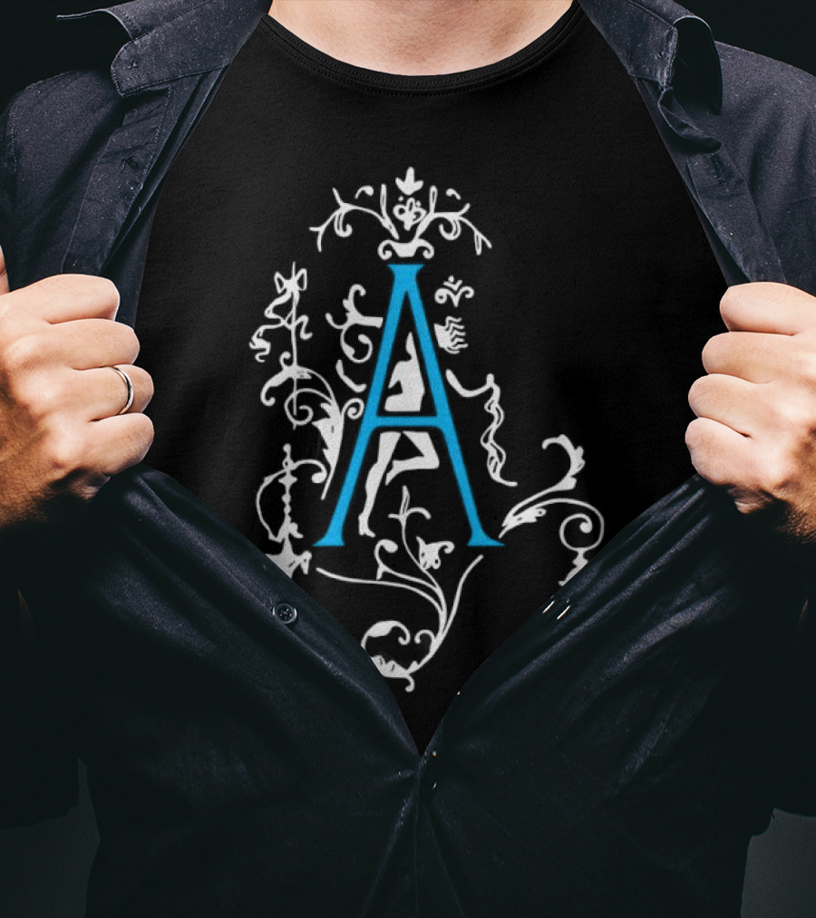 Addison Rae A Monogram With Floral Accents T-Shirt