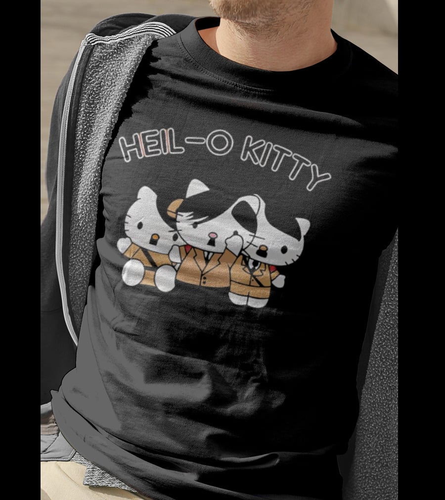 Adolf Hitler X Heil O Kitty T-Shirt