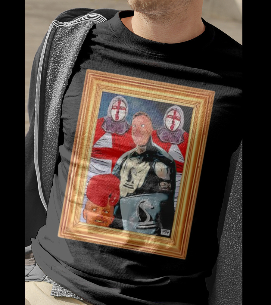 Bell Ends Of The Realm Knight Shield Boxing Legend T-Shirt