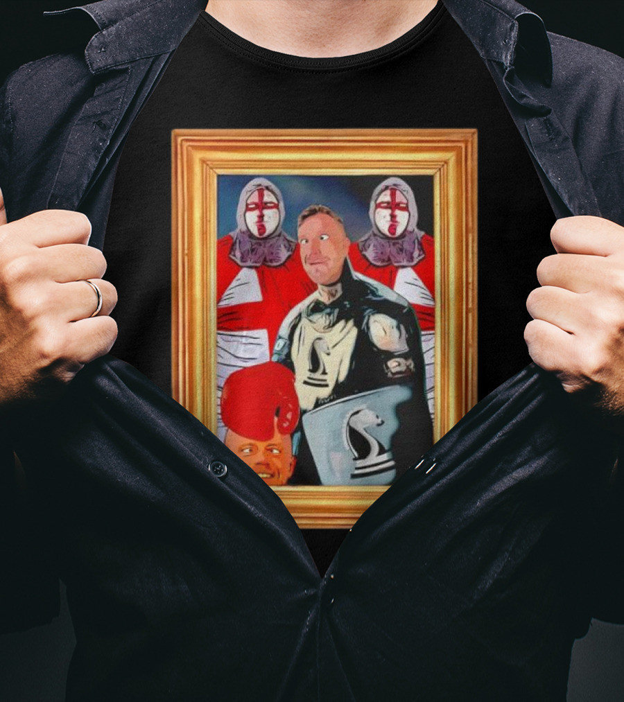 Bell Ends Of The Realm Knight Shield Boxing Legend T-Shirt
