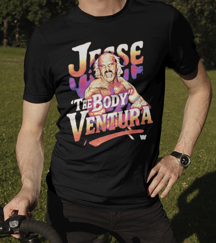 Jesse Ventura The Body Vintage Wrestling W T-Shirt