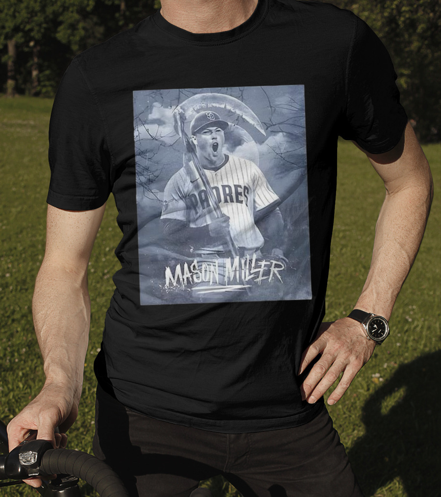Mason Miller Padres Halloween Baseball 2025 T-Shirt