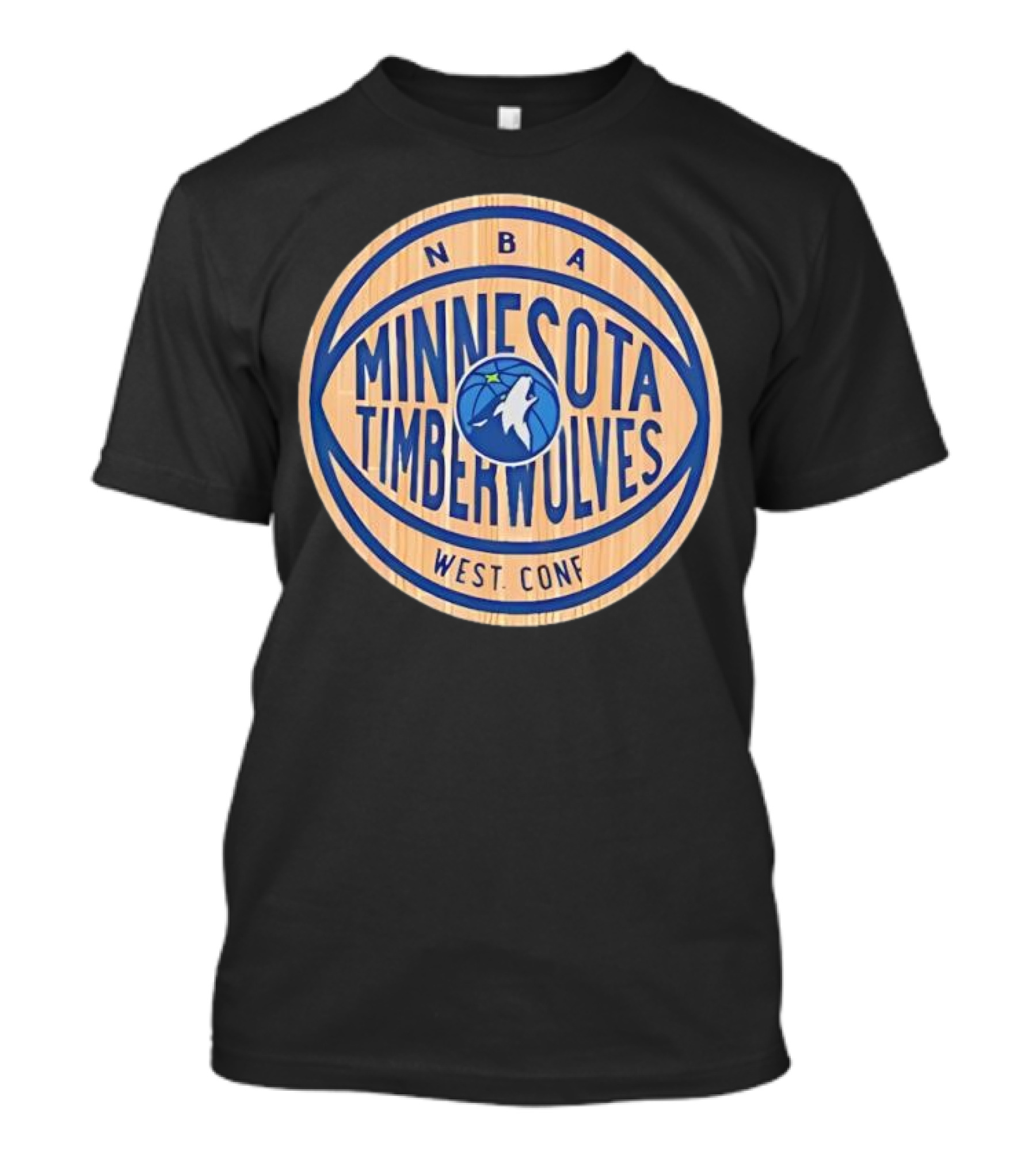 NBA Minnesota Timberwolves West Conf Team Emblem T-Shirt
