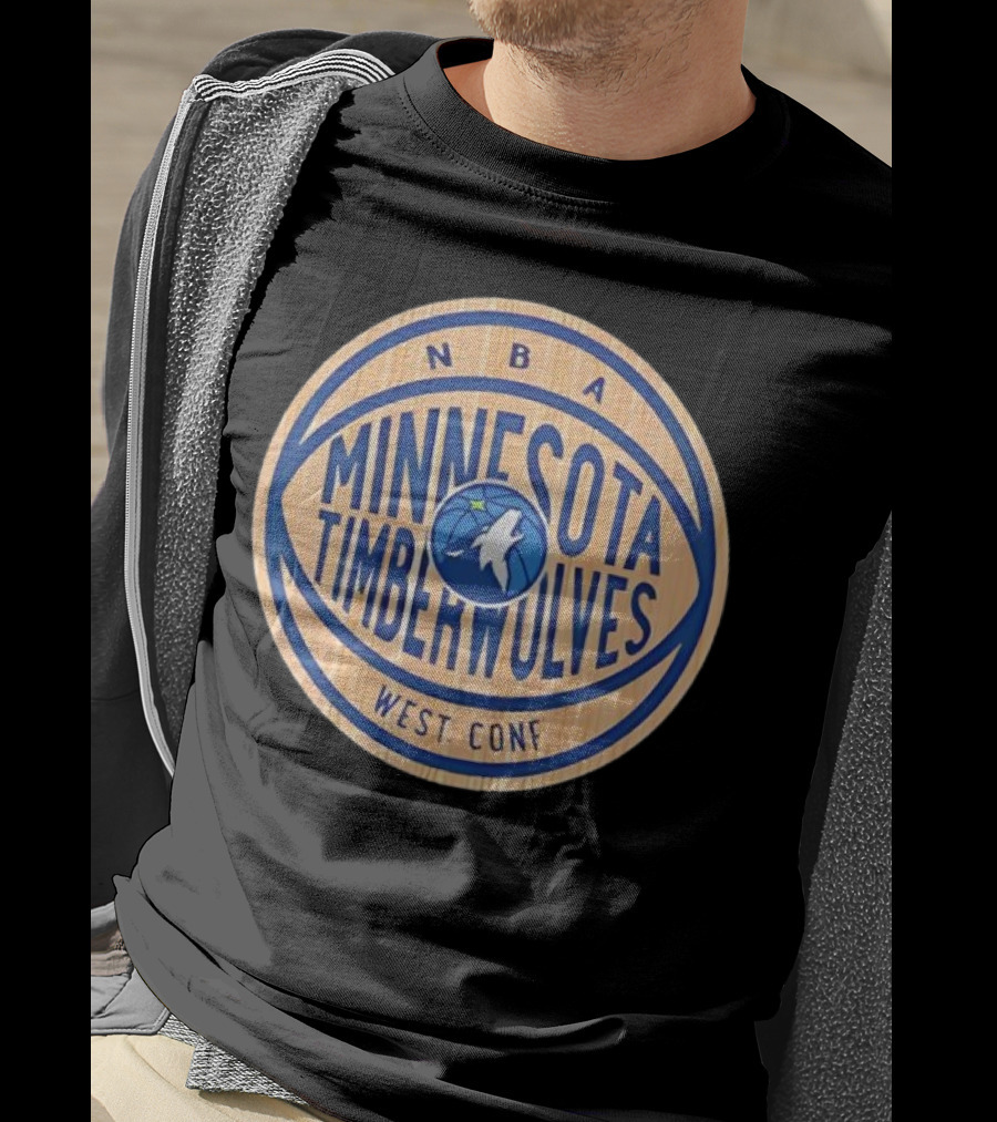 NBA Minnesota Timberwolves West Conf Team Emblem T-Shirt