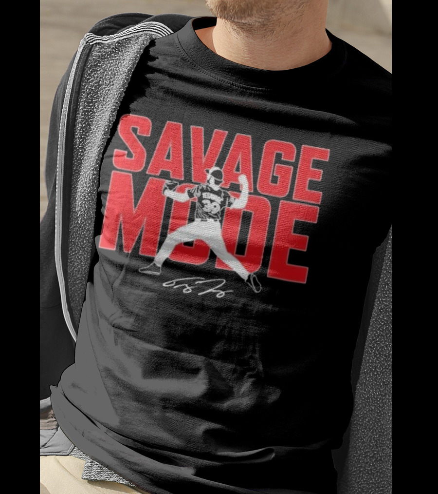 Savage Mode Trey Yesavage Toronto Blue Jays Signature T-Shirt