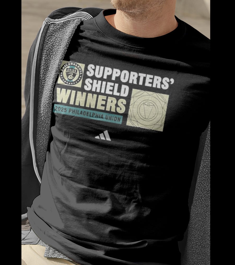 Supporters’ Shield Winners 2025 Philadelphia Union T-Shirt