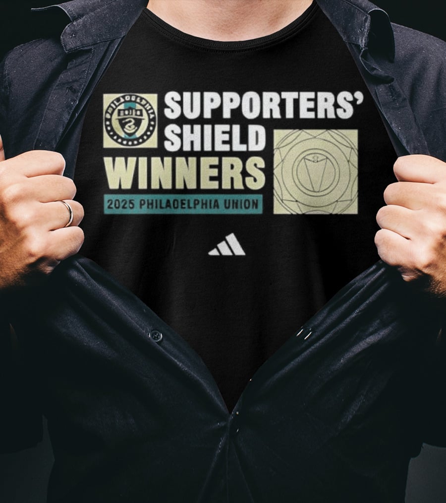 Supporters’ Shield Winners 2025 Philadelphia Union T-Shirt