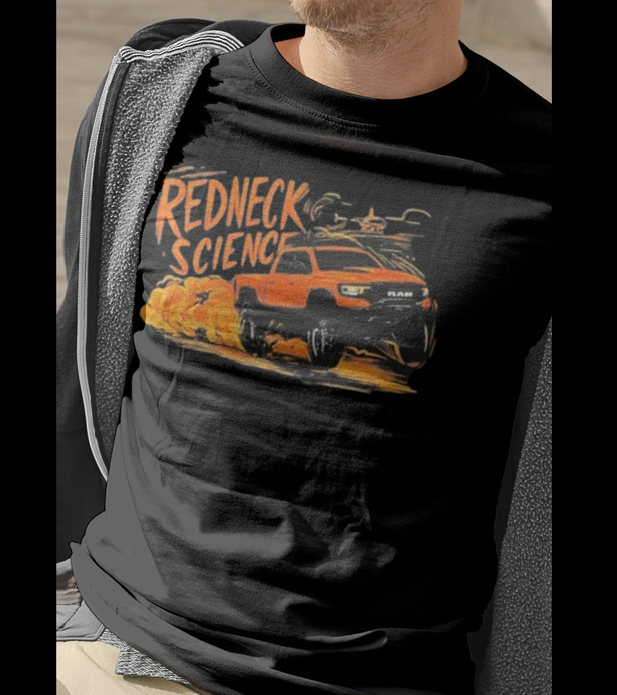 Redneck Science RAM Truck Explosion Adventure T-Shirt
