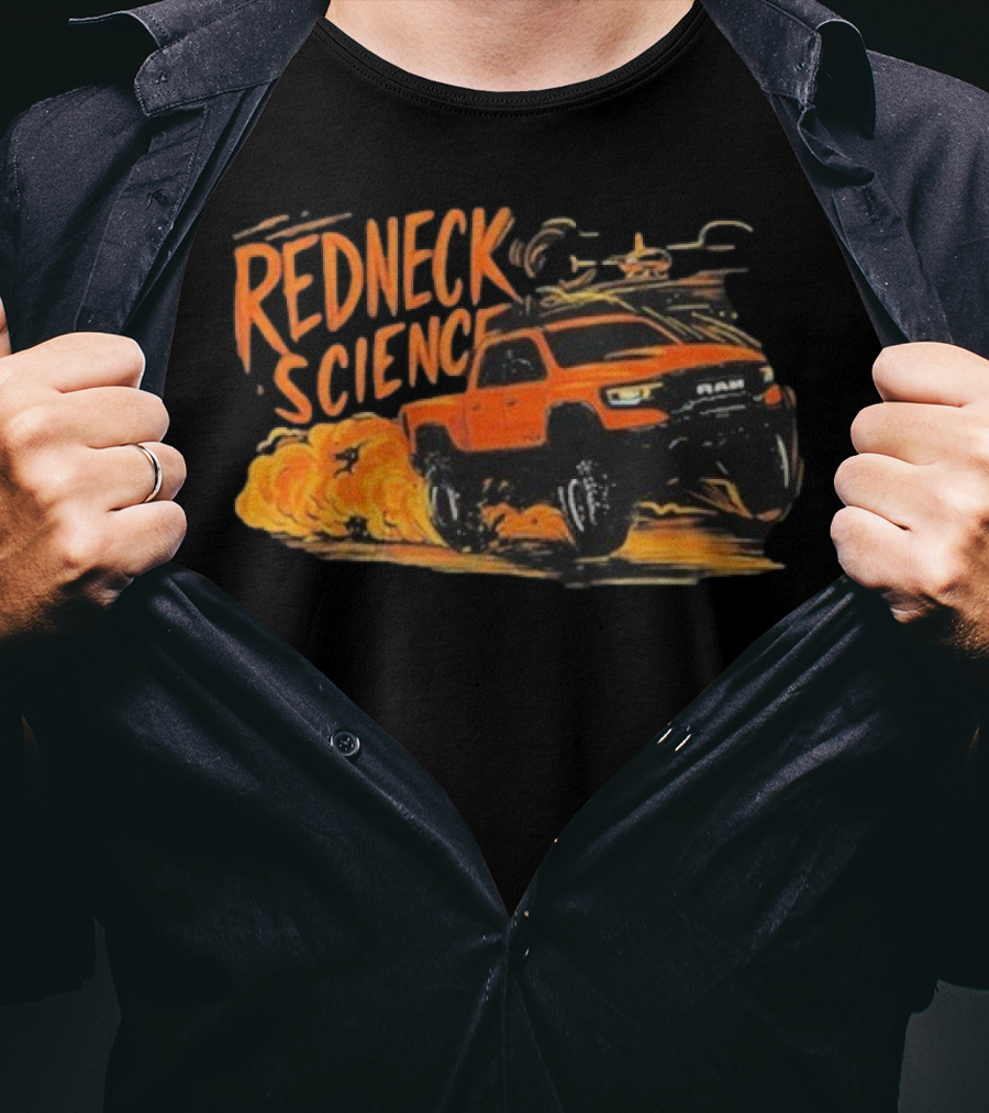 Redneck Science RAM Truck Explosion Adventure T-Shirt