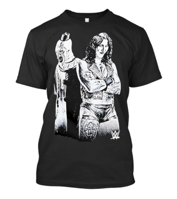 Rhea Ripley Terrifier WWE Collaboration Black Ripple Junction T-Shirt