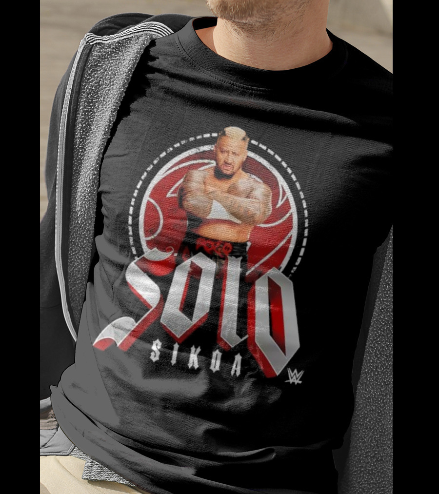 Solo Sikoa Tribal Wrestling Circle T-Shirt