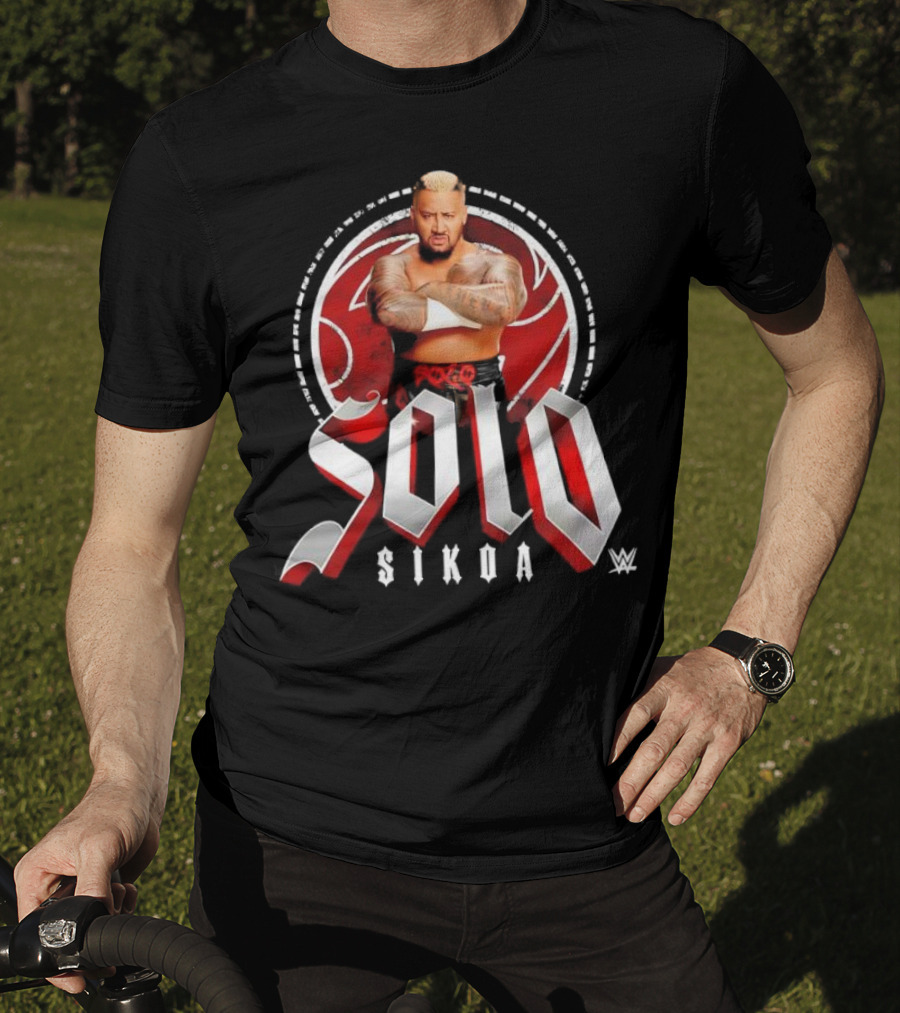Solo Sikoa Tribal Wrestling Circle T-Shirt