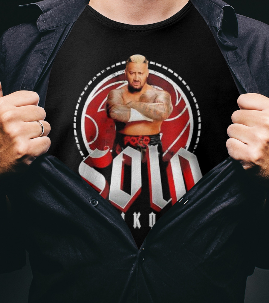 Solo Sikoa Tribal Wrestling Circle T-Shirt