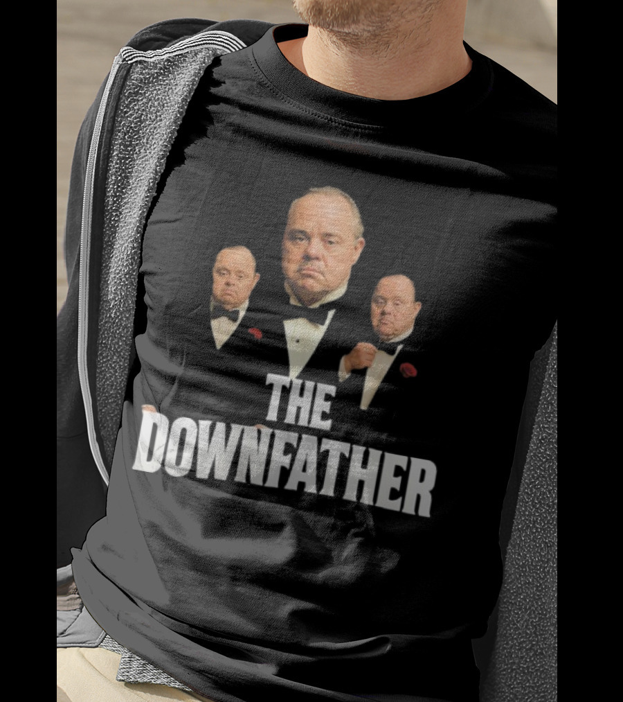 The Downfather Parody The Godfather Tuxedo Trio T-Shirt