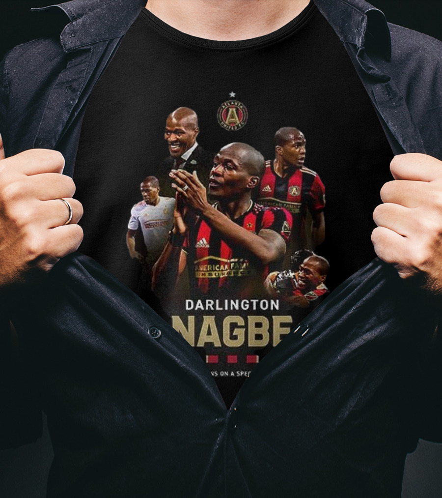 Atlanta United FC Darlington Nagbe Congratulations On A Spectacular Career T-Shirt