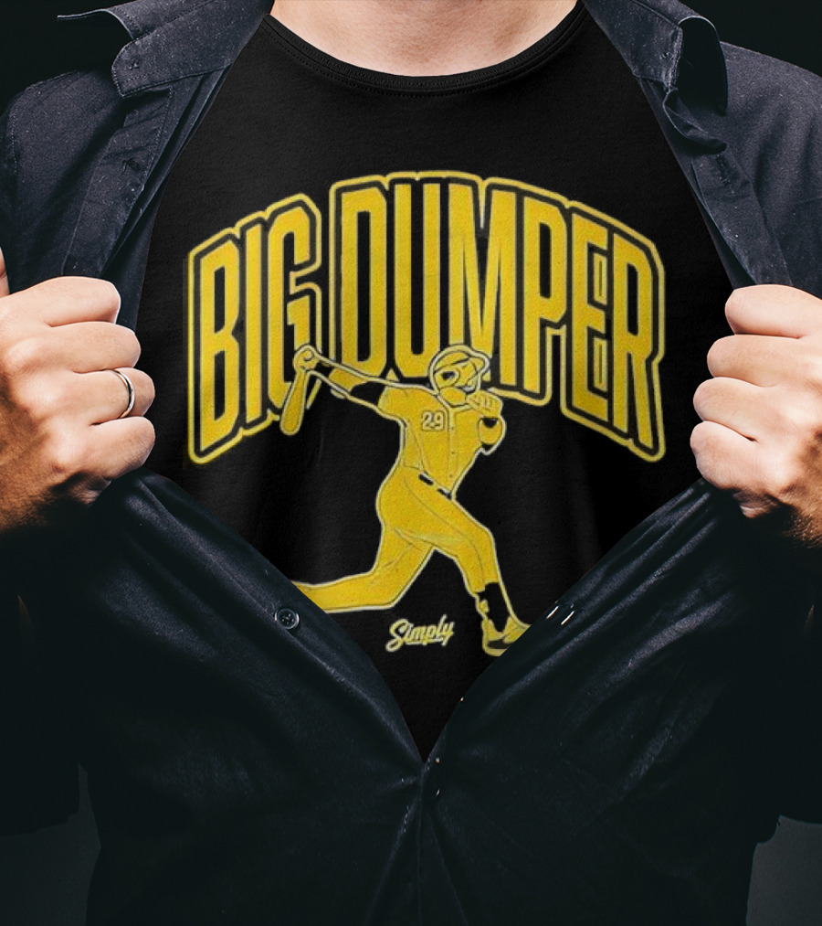 Big Dumper Baseball 29 Royal Characters T-Shirt