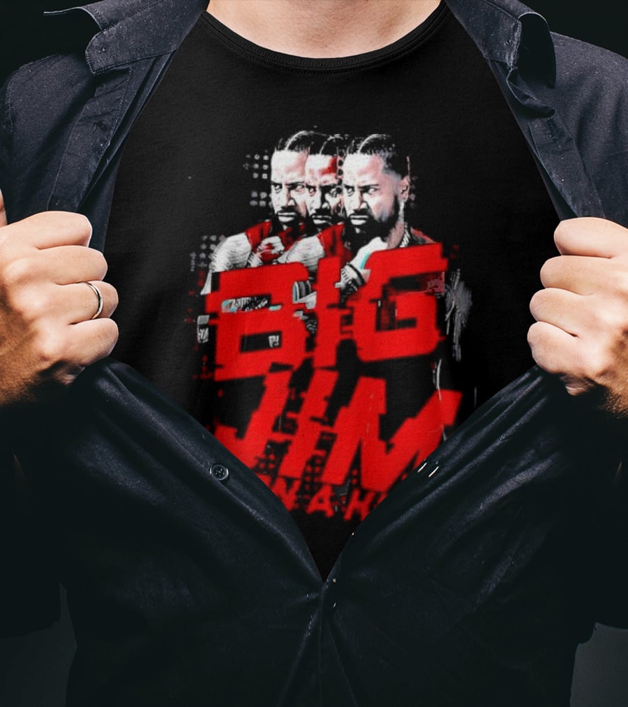 Big Jim Jimmy Uso Born A King T-Shirt