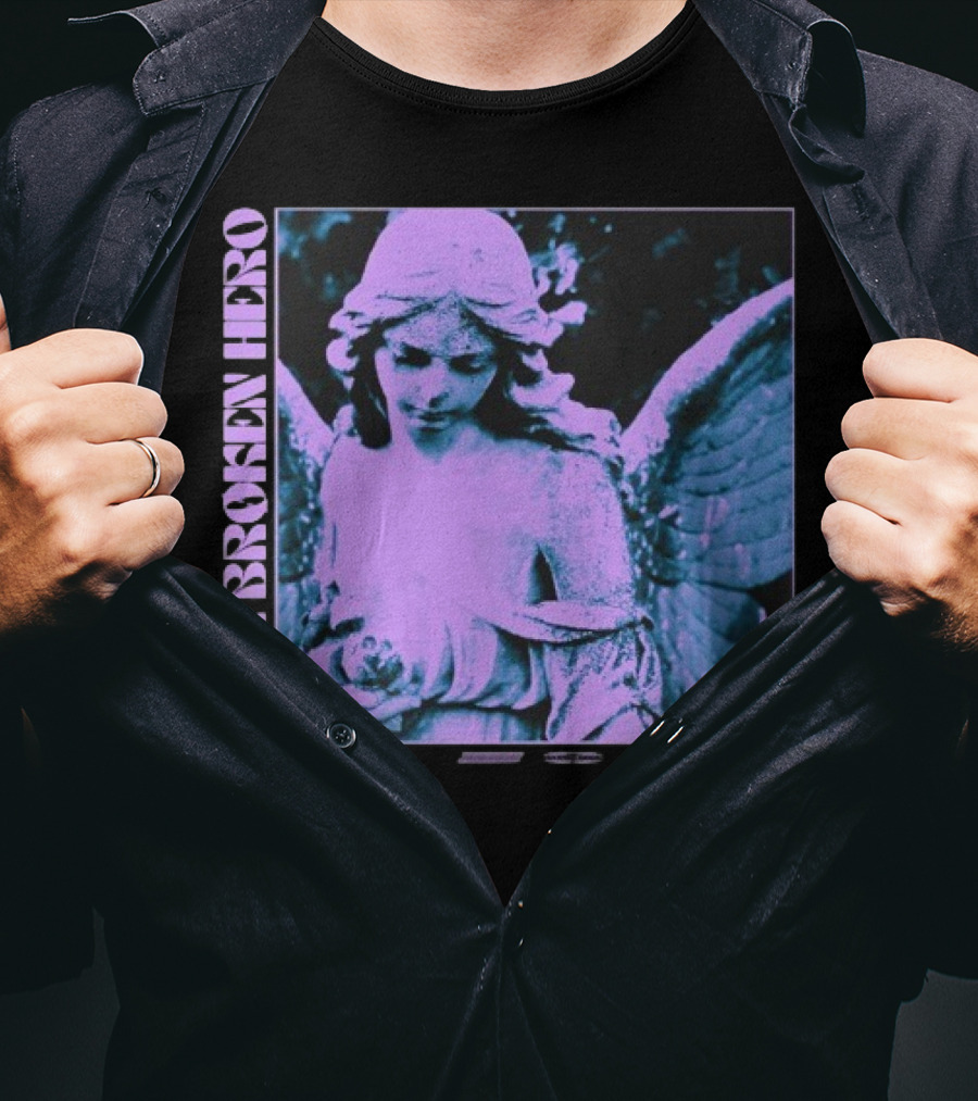 Your Broken Hero Emo’s Not Dead Angel T-Shirt