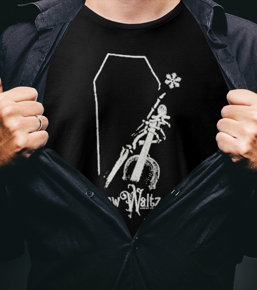 Lindsey Stirling Snow Waltz Coffin And Violin Snowflake T-Shirt