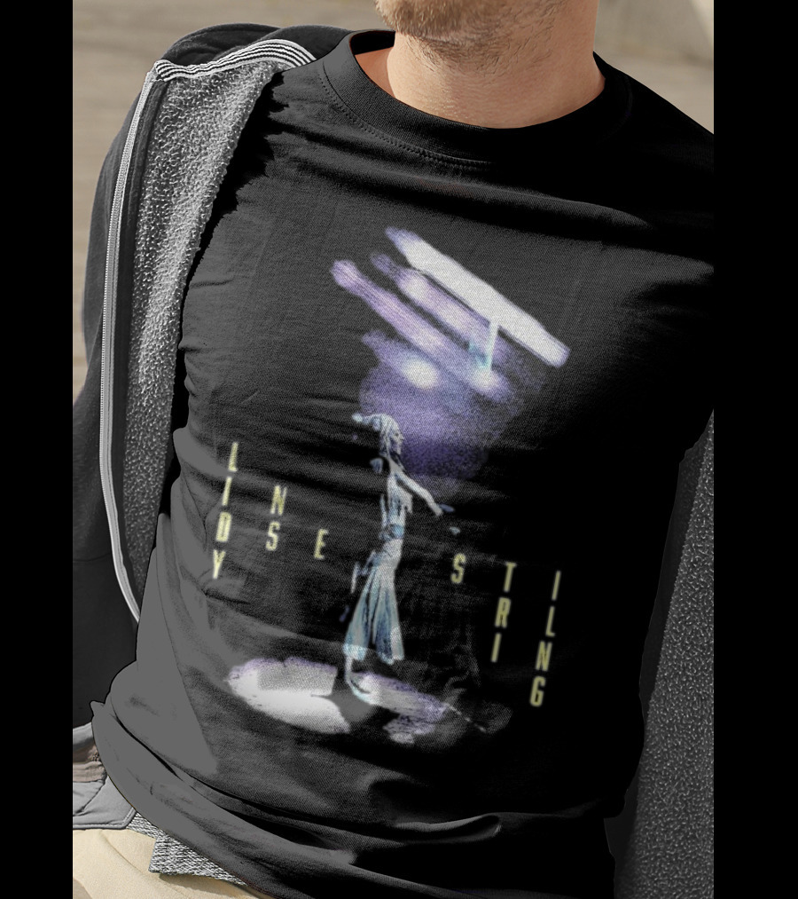 Lindsey Stirling Energetic Stage Performance With Spotlight T-Shirt