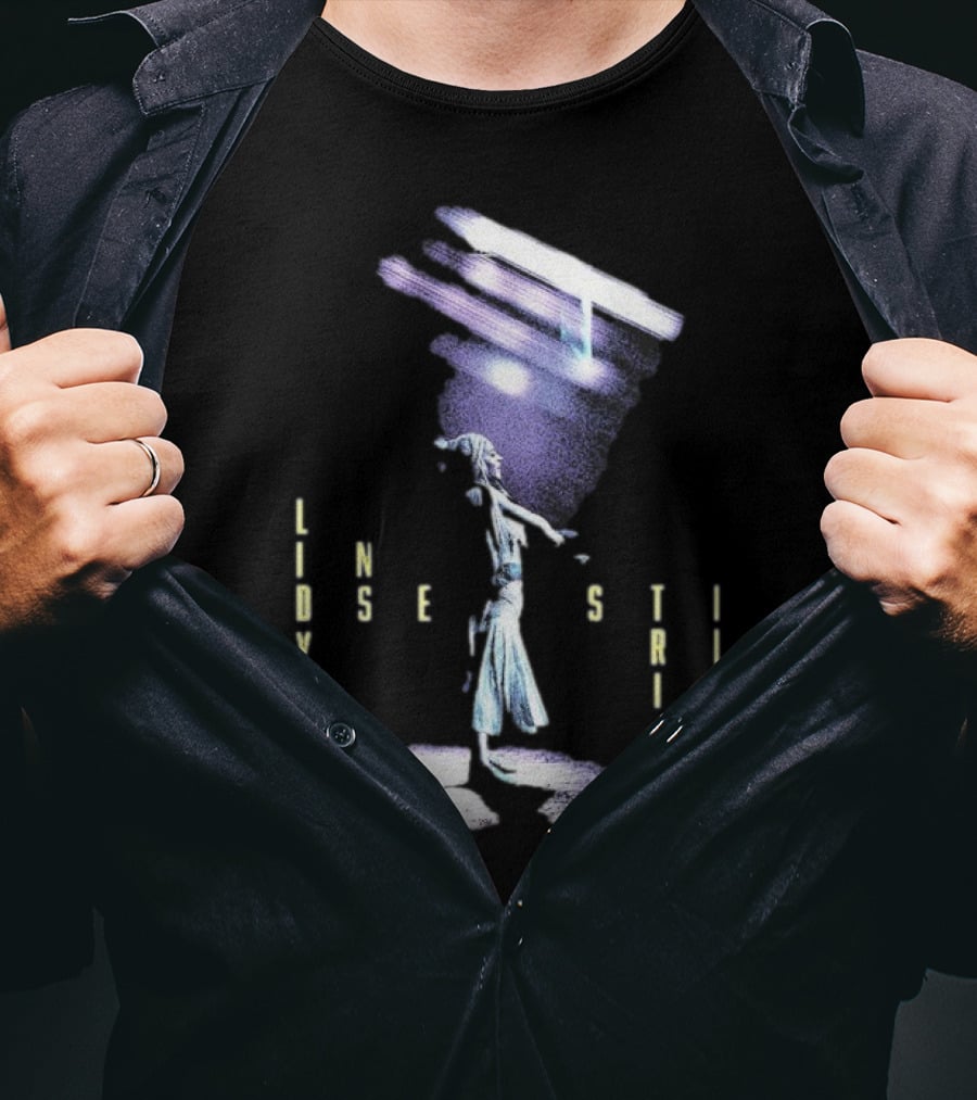 Lindsey Stirling Energetic Stage Performance With Spotlight T-Shirt