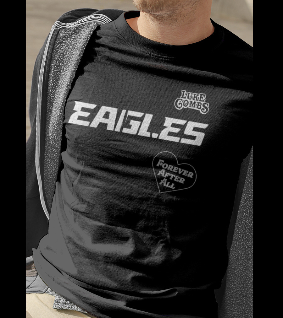 Luke Combs Eagles Forever After All Tour 2025 T-Shirt