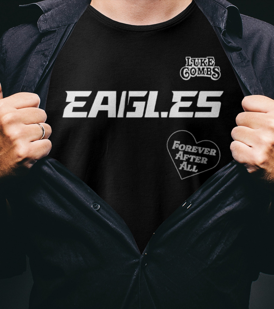 Luke Combs Eagles Forever After All Tour 2025 T-Shirt