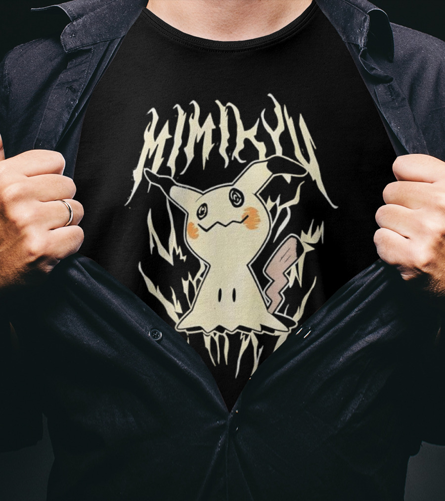 Mimikyu Pokémon Character Creepy Ghostly Appearance T-Shirt