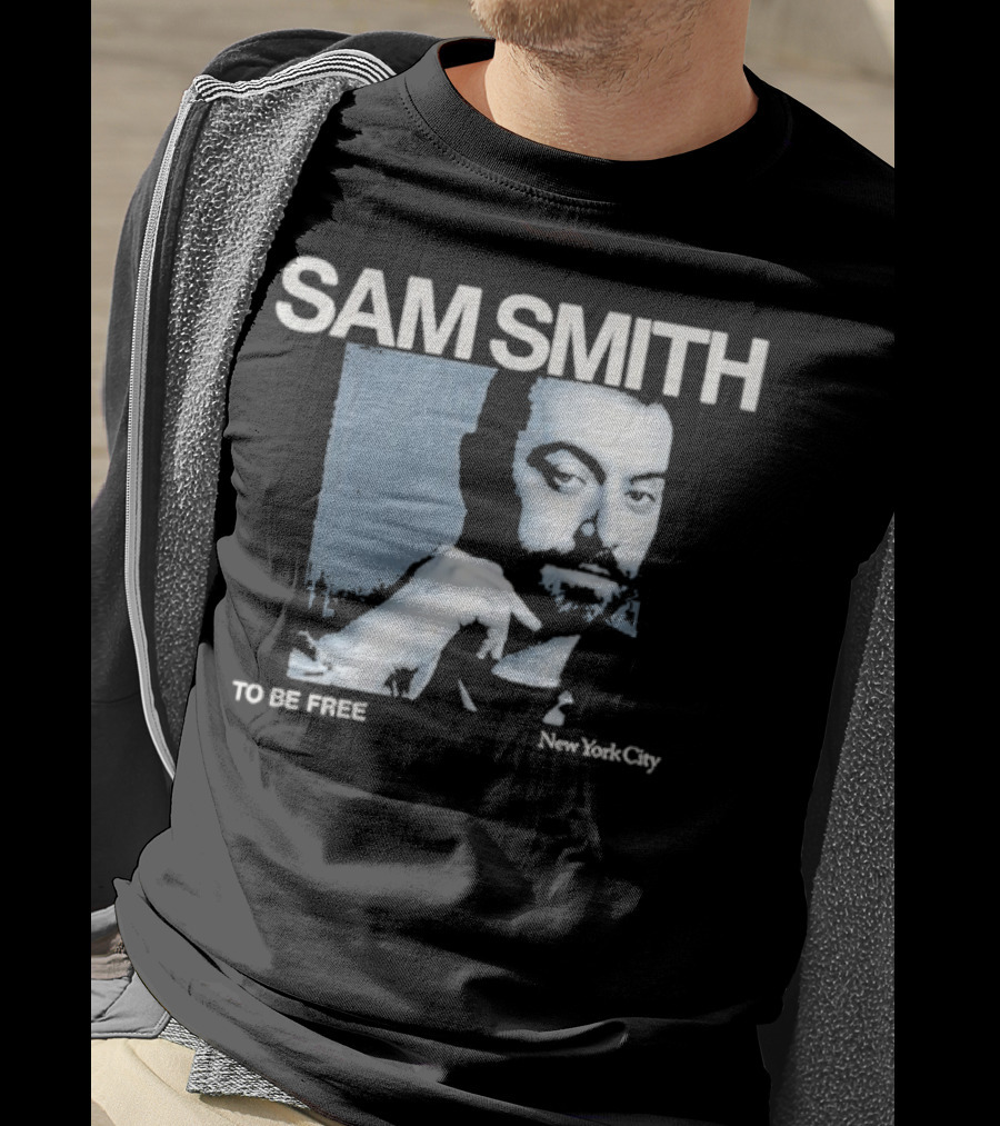Sam Smith To Be Free New York City T-Shirt