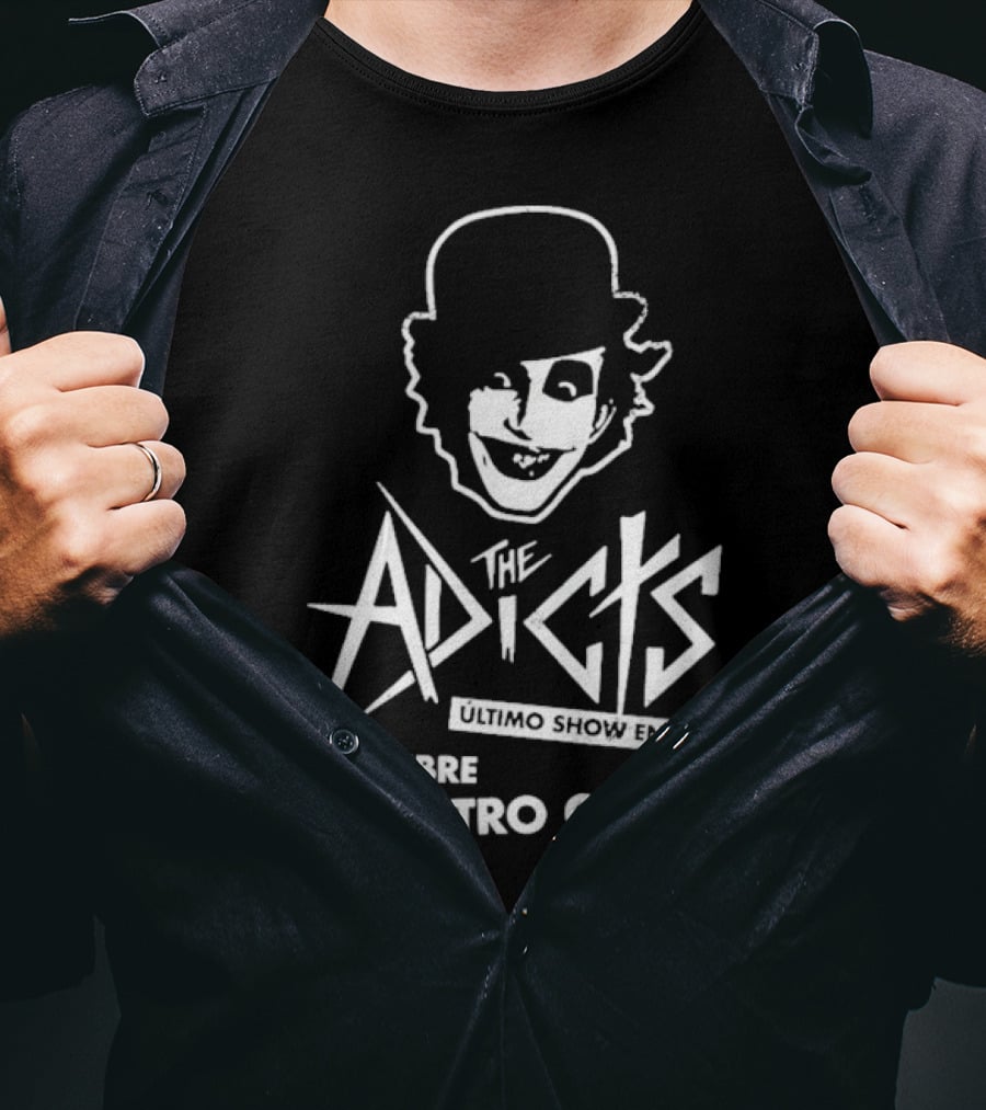 The Adicts Ultimo Show En Chile 08 Octubre Teatro Coliseo T-Shirt
