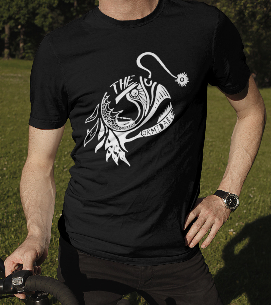 The Joy Formidable MC Fish Unique Anglerfish Art T-Shirt
