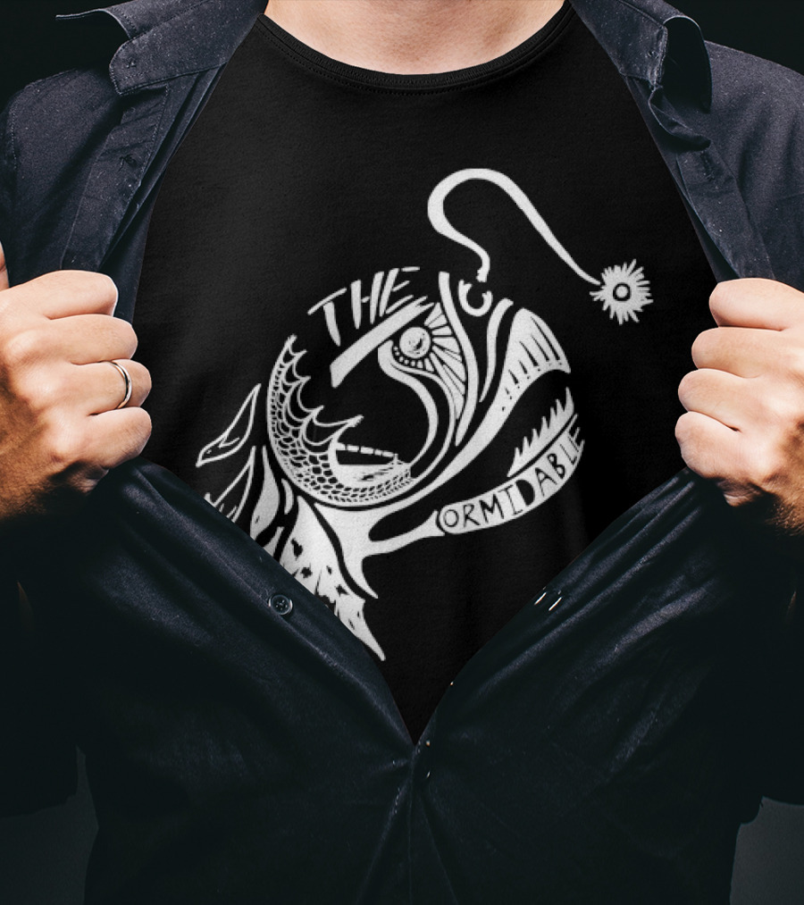 The Joy Formidable MC Fish Unique Anglerfish Art T-Shirt