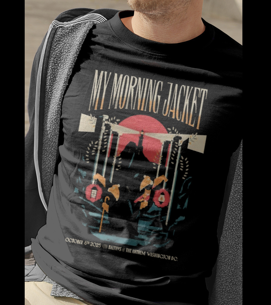 My Morning Jacket October 8 2025 The Anthem Washington DC Balthvs Event T-Shirt