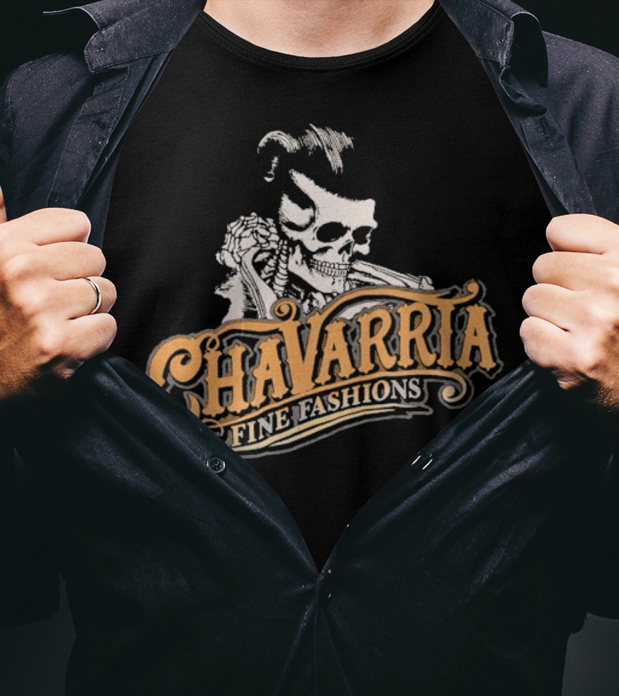 Chavarria Fine Fashions Pomade Skull Style T-Shirt